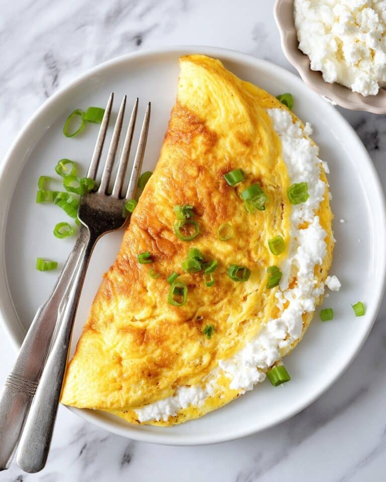 Cottage Cheese Omelette Recipe