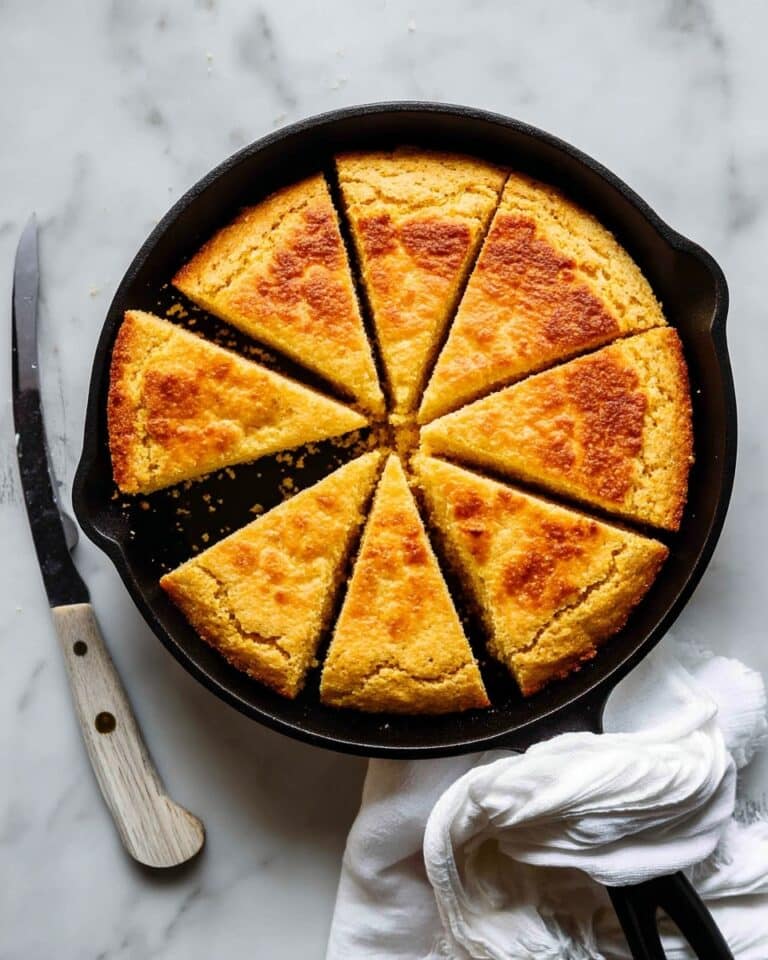 Easy Sweet Vegan Cornbread with Applesauce Recipe