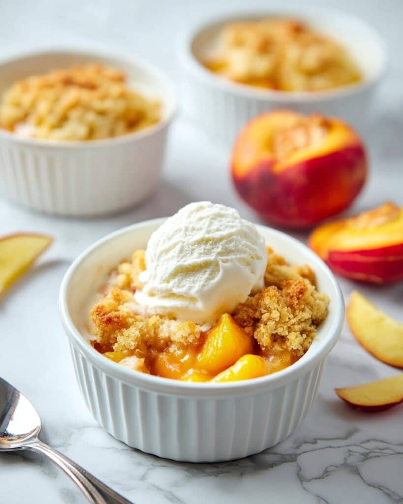Dutch Oven Peach Cobbler Recipe
